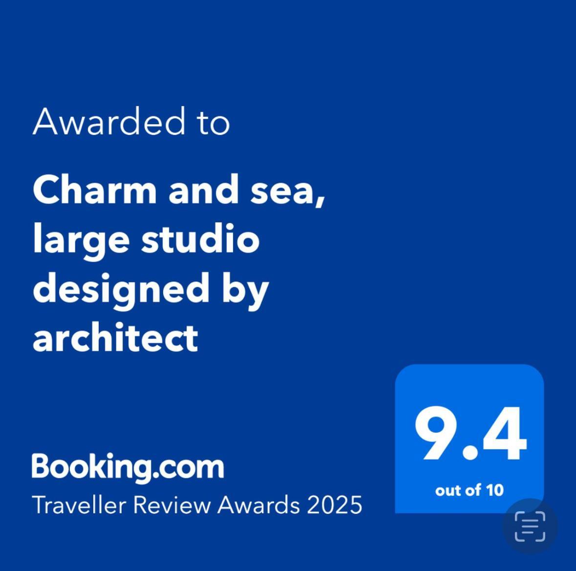 Charm And Sea, Large Studio Designed By Architect Cul de Sac Exterior foto